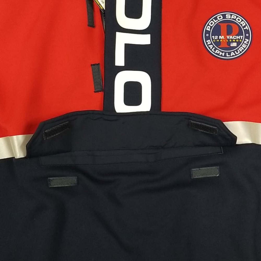 Polo Ralph Lauren Hood Enclosed Half Zip Up - Picture 7 of 8